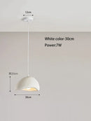 GobekUsa Cream Cloud Chandelier: Modern LED Pendant Lamp for Home, Restaurant, Bar