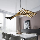 GobekUsa LED Ceiling Chandelier for Kitchen Island Parlor Dining Room Bar Lighting