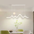 GobekUsa LED Chandelier: Modern Minimalist Pendant Light for Dining Room, Kitchen, Home Lighting