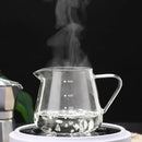 GobekUsa Glass Coffee Pot Server 400/600ML - Reusable Coffee Carafe for Milk, Juice, Tea