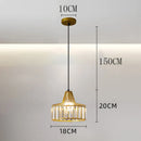GobekUsa LED Pendant Chandelier for Stylish Indoor Bedroom Decor