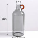 GobekUsa Clear Glass Vase Hydroponics Plant Pot Room Decor Floral Vases Aesthetic Pieces