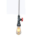 GobekUsa Industrial Pipe Chandelier Light for Home Decor and Dining Room