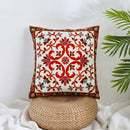GobekUsa Boho Farmhouse Floral Square Pillow Cover Set of 2