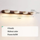 GobekUsa Japanese Retro Stone Wall Mirror Light for Bathroom and Dressing Table
