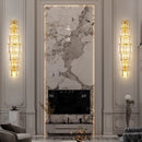 GobekUsa Crystal Nordic Wall Lamp Modern Luxury Home Decor Wall Sconce