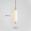 GobekUsa Acrylic Minimalist Pendant Lights | Contemporary LED Bedside Lamp for Restaurant and Industrial Decor