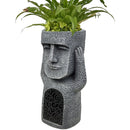 GobekUsa Easter Island Statue Sculpture Outdoor Decorative Resin Figurine