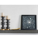 GobekUsa Luxe Brown Travertine Marble Candle Holder with Metal Base