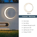 GobekUsa Elegant Curved LED Outdoor Wall Lamp for Garden and Courtyard
