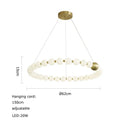 GobekUsa LED Chandelier Necklace Lighting for Dinning Room