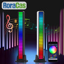 GobekUsa LED Sound Control Light Bar with Bluetooth for Car Room TV Decoration