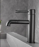 GobekUsa Bronze Basin Faucet: Hot & Cold Brass Sink Faucet, Rotating Mixer Tap