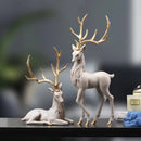 GobekUsa Deer Sculpture: High-End Resin Elk Figurine for Luxury Home Decor