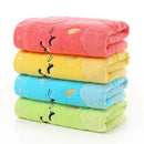 GobekUsa Kids Cute Kittens Bamboo Fiber Towel - Soft, Strong, High Quality