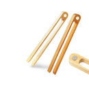 GobekUsa Bamboo Toaster Tongs Kitchen Utensils Bread Making Tools Easy to Clean