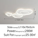 GobekUsa Cloud Chandelier Nordic Modern Living Room Ceiling Lamp