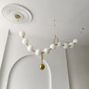 GobekUsa Glass Ball Pendant Chandelier: Nordic Luxury Ceiling Light