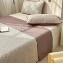 GobekUsa Double-Sided Cotton Bed Cover Quilted Tatami Mat, Soft & Anti-Slip Mattress
