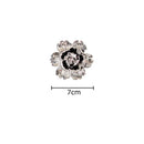 GobekUsa Elegant Porcelain Peony Flower Wall Ornaments