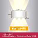 GobekUsa LED Wall Light: Waterproof Indoor Outdoor Decor Lamp for Bedroom Living Room