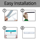 GobekUsa LED Motion Sensor Night Light for Cabinets Wardrobe Bedroom - 6/10 LEDs