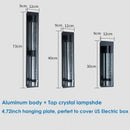 GobekUsa Crystal Bubble LED Wall Lamp: Stylish Exterior Lighting for Garden, Porch & Entryway