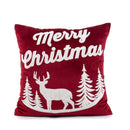 GobekUsa Embroidered Christmas Pillow Cover Set