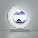 GobekUsa LED Hourglass Quicksand Desk Lamp, Unzip Decor, Night Light, Holiday Gift