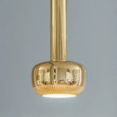 GobekUsa Gold Chrome Pendant Light Adjustable Wire E27 Bulb Dining Room Sofa Lamp
