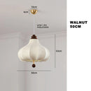 GobekUsa Japan LED Pendant Lights: Modern Chandelier for Living Room, Bedroom, Dining Room