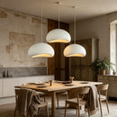 Nordic Wabi-Sabi White Or Gray Sculptural Pendant Light