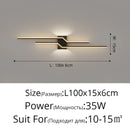 GobekUsa LED Wall Lamp: Modern Long Strip Design for Aisle, Bedroom, Closets - Indoor Sconces Lighting