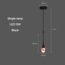GobekUsa Bubble Crystal Chandelier Hanging Lamp: Modern LED Pendant Lights for Home Decor