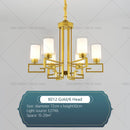 GobekUsa Chinese Style Luxury Living Room Chandelier for Elegant Homes
