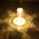 GobekUsa Crystal Diamond LED Night Light Table Lamp for Bedroom Reading