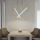 GobekUsa LED Metal Pendant Light for Dining Room & Bedroom