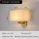 GobekUsa Elegant Bedroom Wall Lamp, Modern & Minimalist Design for Hotel & Living Room