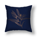 GobekUsa Ginkgo Leaves Print Sofa Pillowcase 45x45cm Modern Nordic Chair Cushion Cover