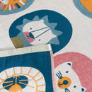 GobekUsa Lions Bath Towel - Absorbent & Quick-Drying Cotton Towel for Adults & Kids