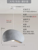 GobekUsa Japanese Resin Pendant Lights for Dining Room Home Decor - Creative Luminaire Suspendu