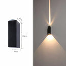 GobekUsa Aluminum Waterproof Porch Spot Wall Lamp: High Power Indoor Outdoor Light
