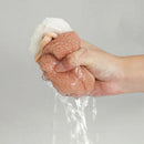 GobekUsa Cartoon Rabbit Coral Fleece Hand Towel: Soft, Absorbent, Quick-Dry Terry Towel