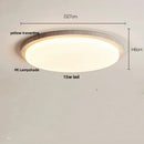 GobekUsa LED Ceiling Light Fixture Yellow Stone White PE Shade Plafond Lamp