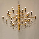 GobekUsa LED Candle Chandelier: Elegant Italian Design Pendant Light for Home Decor