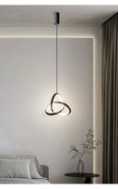 GobekUsa LED Minimalist Pendant Light Chandelier for Modern Decor Art in Bedroom Living Room