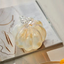 GobekUsa Gradient Glass Pumpkin Decorative Figurine for Home Decoration