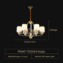 GobekUsa Luxe Jade Chandelier for Living Room and Villa Hall