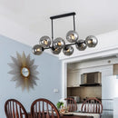 GobekUsa LED Glass Ball Pendant Light for Dining Kitchen Bedroom Chandelier Island Decor