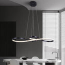 GobekUsa Acrylic LED Chandelier Pendant Light Minimalist Ceiling Lamp for Modern Decor